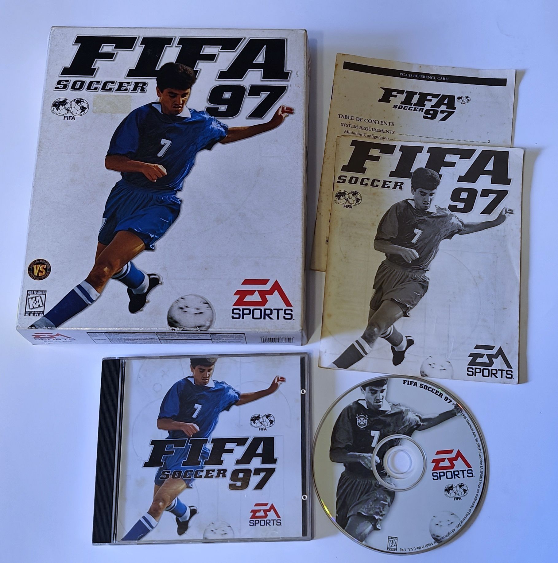 FIFA 97 PC Big Box pudełko unikat Wrocław