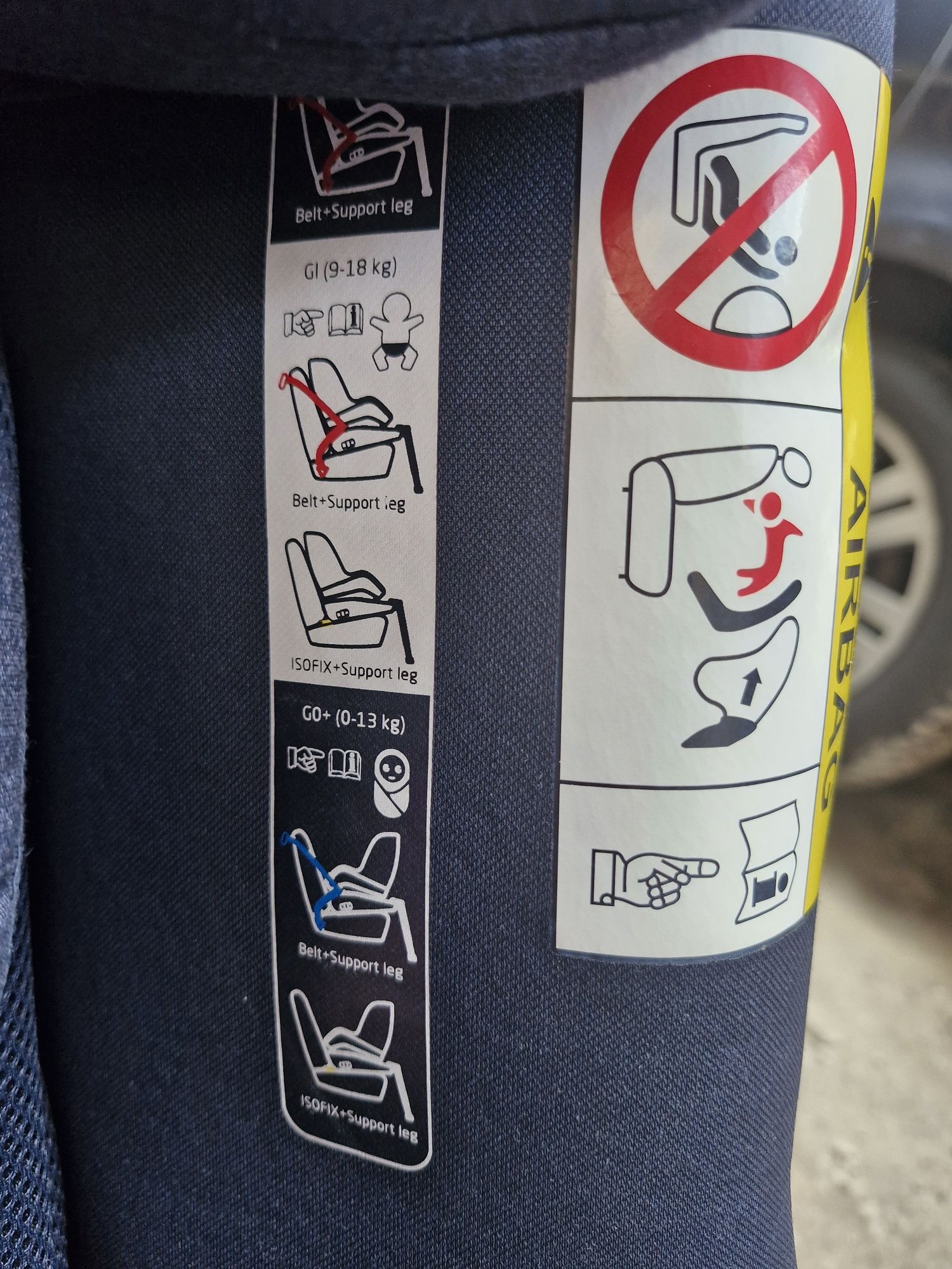 Fotelik maxi Cosi beryl ISOFIX jak nowy