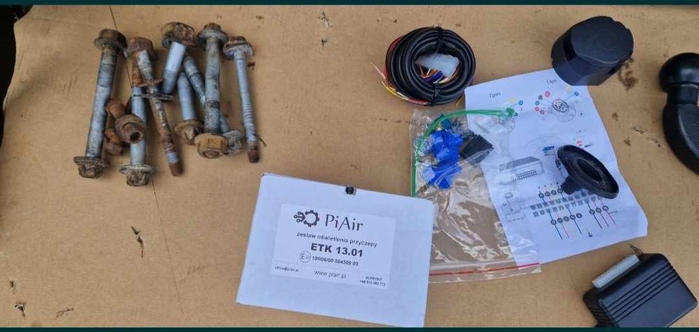 Hak holowniczy odpinany westfalia komplet ducato jumper boxer wysyłka