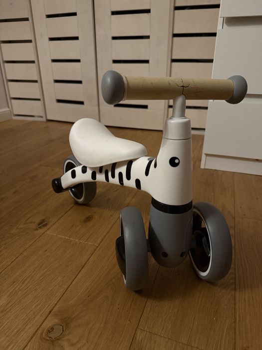 Rowerek biegowy ecotoys zebra