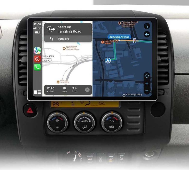 Radio nawigacja NISSAN NAVARA CarPlay Android Auto DSP