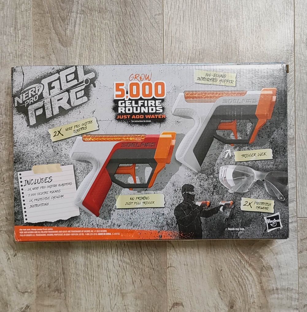 Набір бластерів NERF PRO GELFIRE DUAL WIELD (F8087)