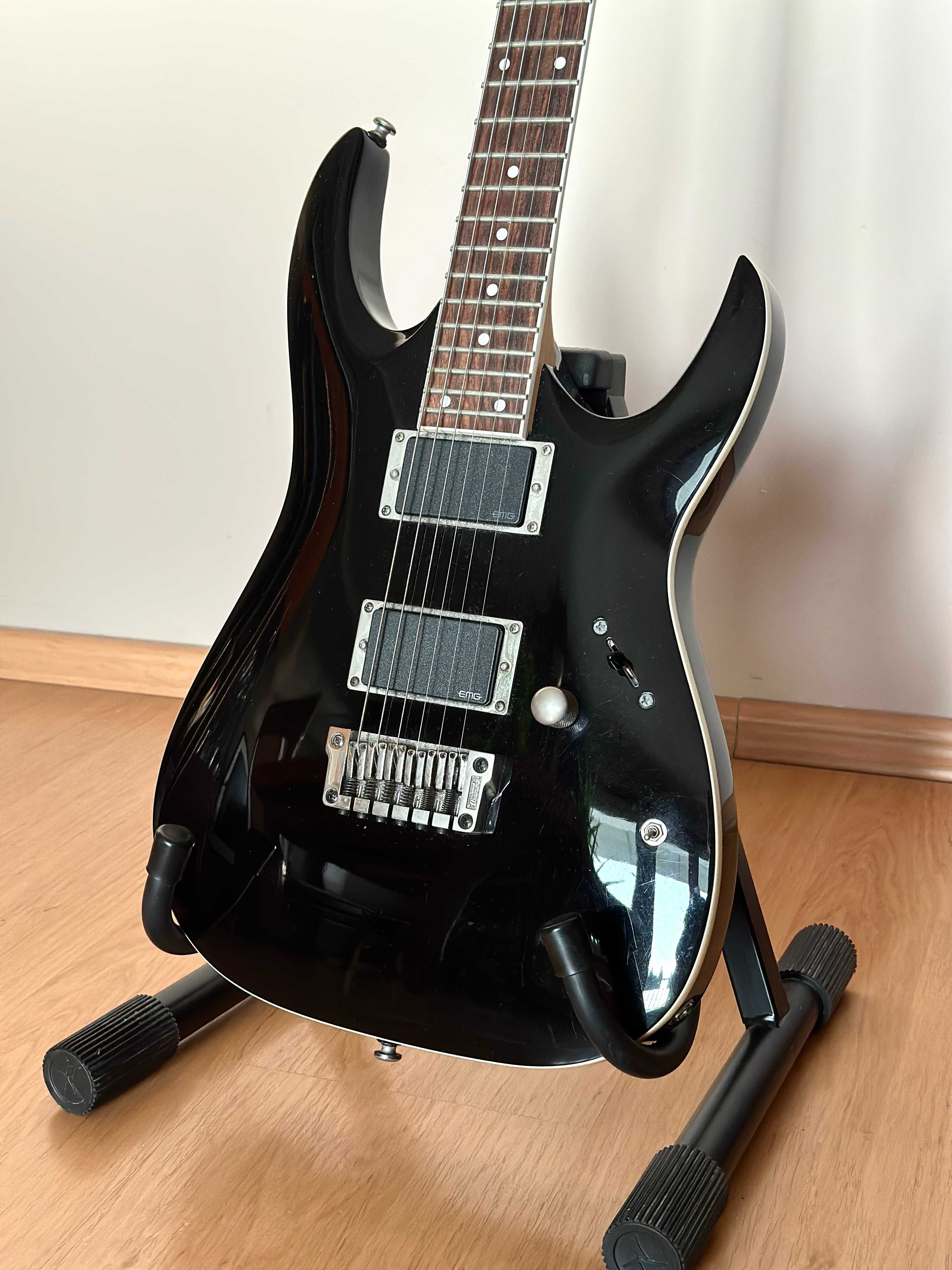 Ibanez RGA42 Bk + EMG 60/81 - gitara elektryczna