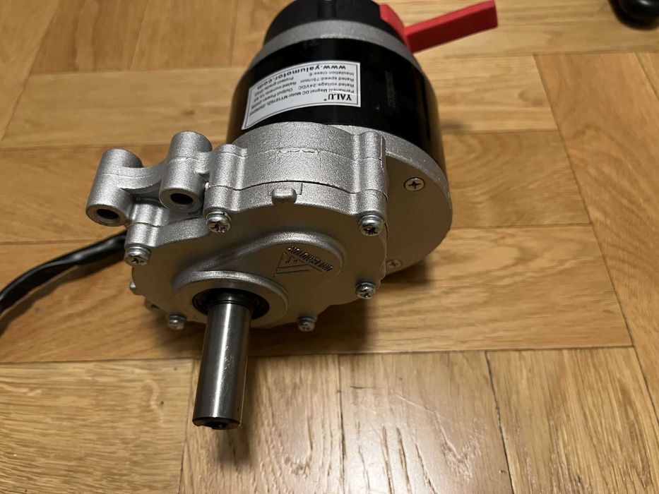 2x Silnik 24VDC 250W, joystick wózka elektr, kontroler bluetooth, koła