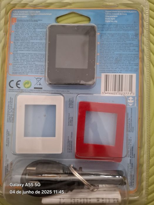 Porta chaves digital