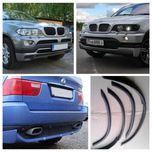 Накладка на передний задний бампер БМВ Е53 Х5  Юбка губа перед BMW е53