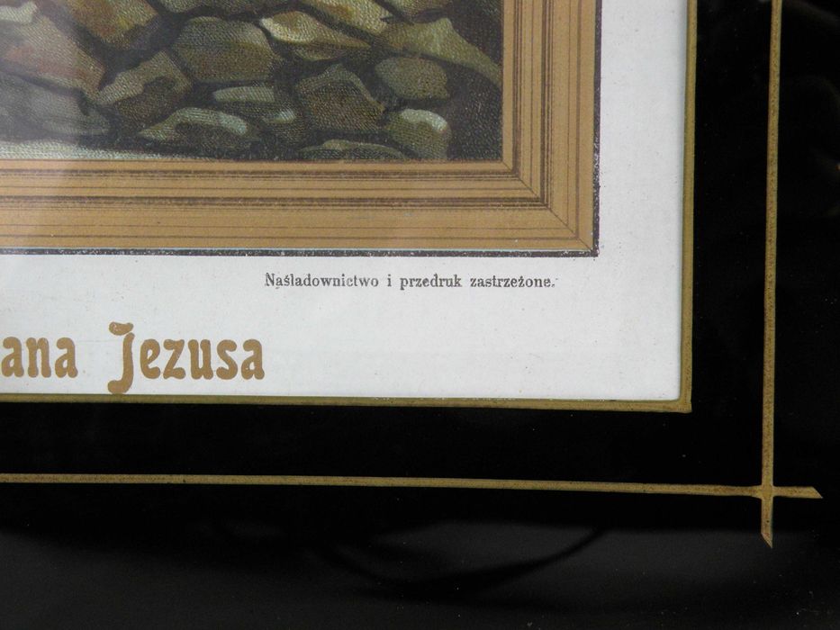 Oleodruk obraz Pan Jezus na Krzyżu kościół Cystersów w Mogile Kraków