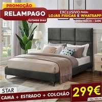 Cama de Casal + Colchão