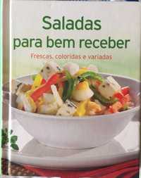 Livro: Saladas para bem receber (Frescas, coloridas e variadas)