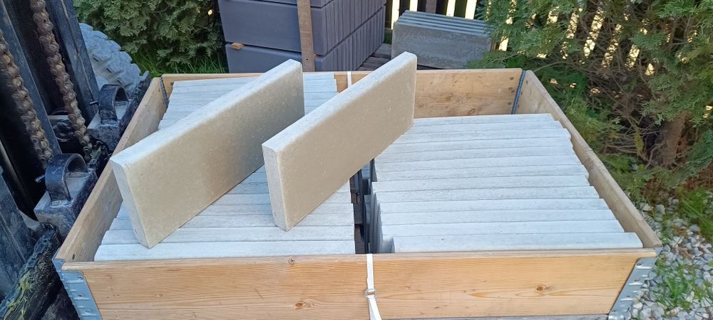 Obrzeża betonowe gładkie