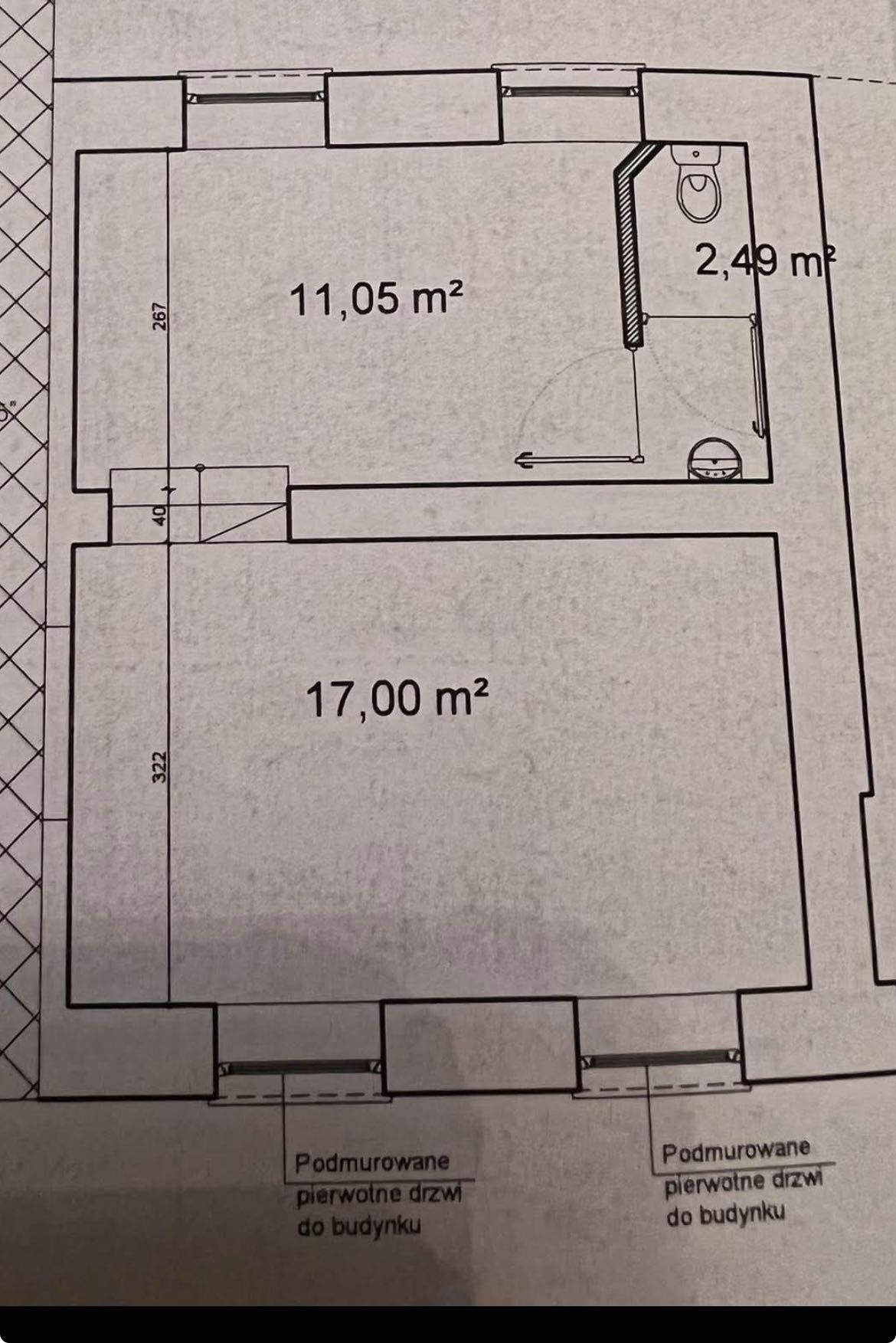 Wynajmę NOWY LOKAL USŁUGOWO-BIUROWY
bezpośrednim wejściem z ulicy
