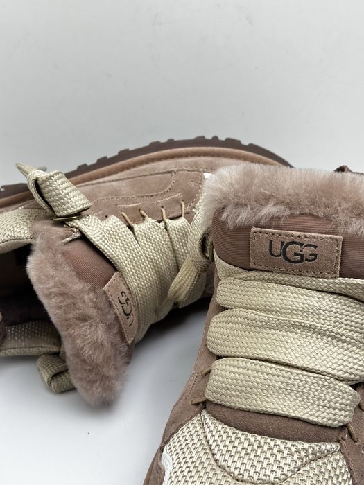 кросівки UGG Lowmel  угі кроси зимові на хутрі ловмел