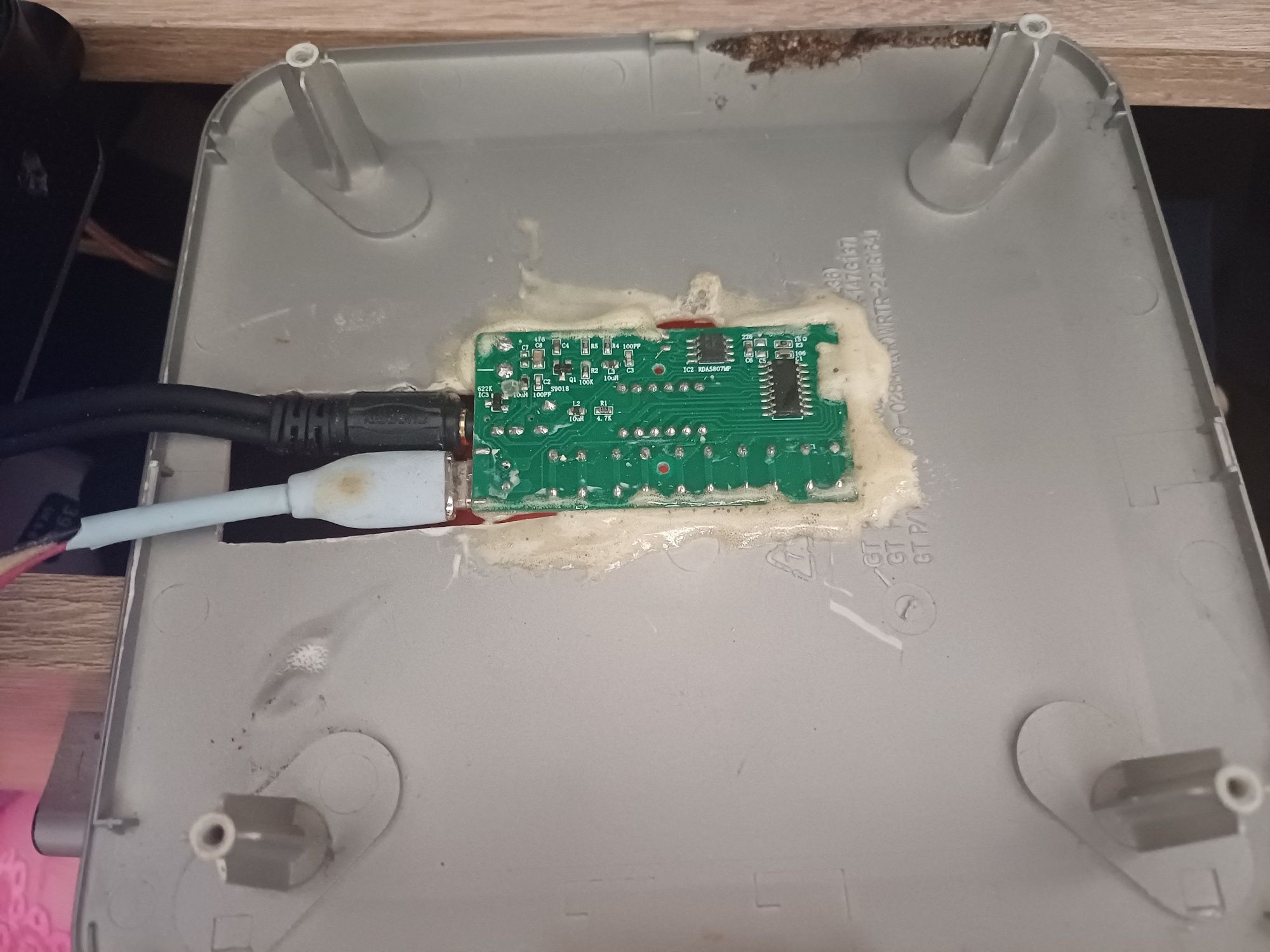 Wzmacniacz tpa3110 + FM DIY do warsztatu