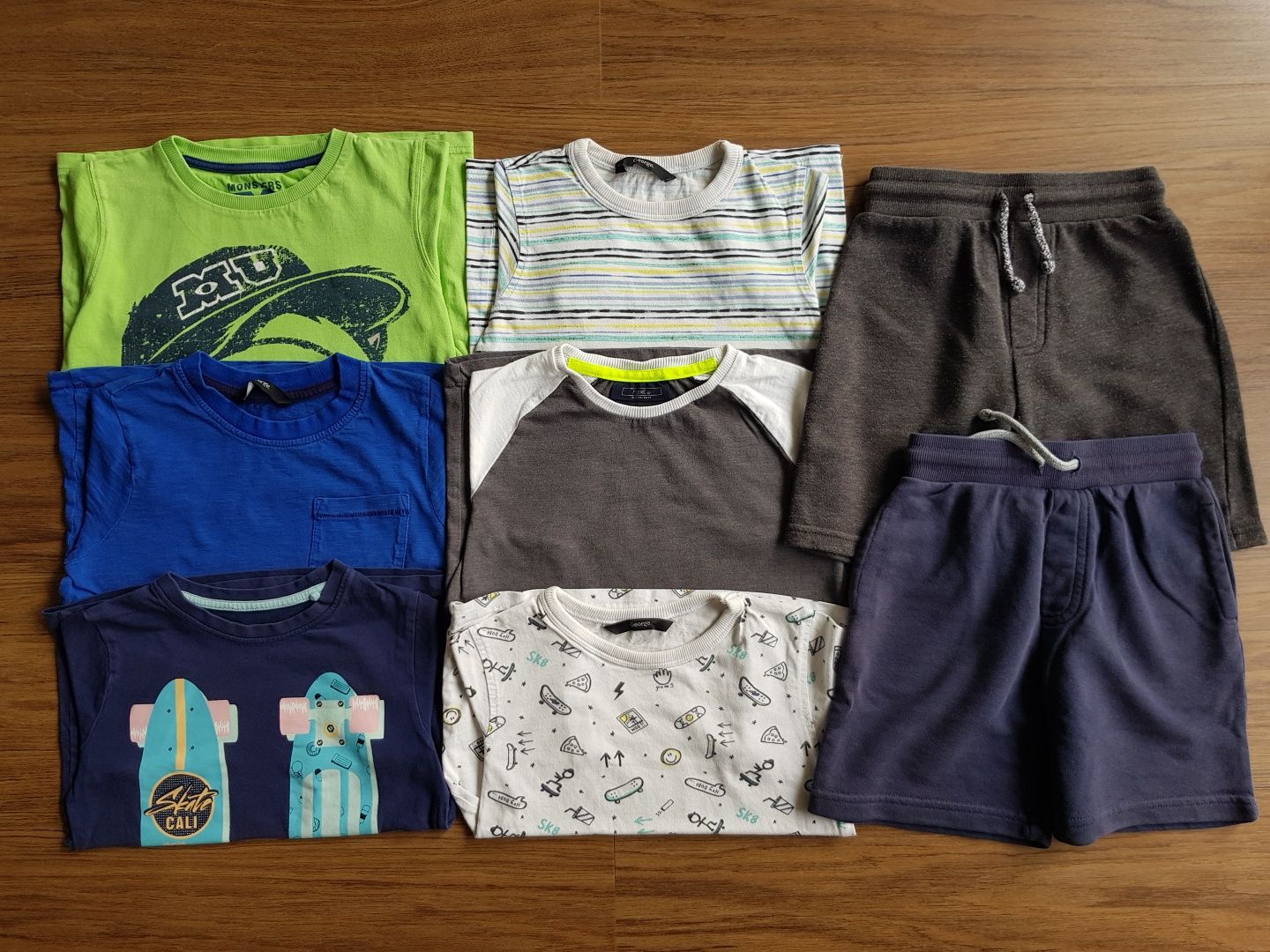 Roupas de verão para menino tamanho 4-5 anos, 104cm - 110cm