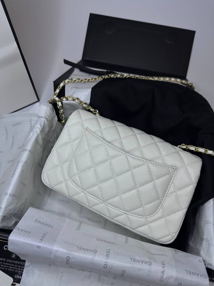 Жіноча сумка з натуральної шкіри Chanel Шанель