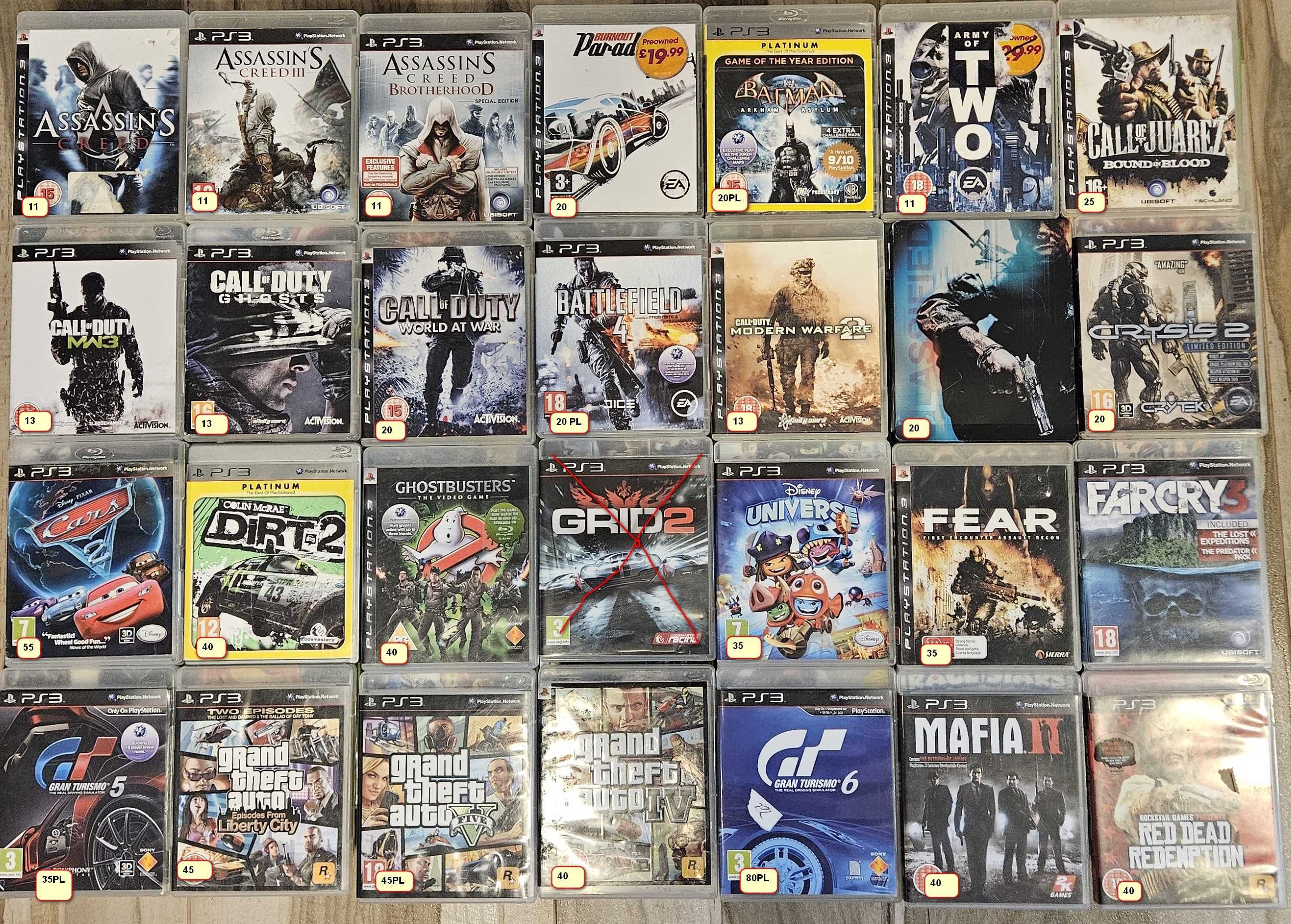 Gry ps3 duży wybór