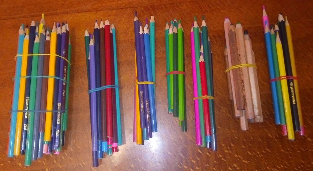 Карандаши цветные 150 шт.