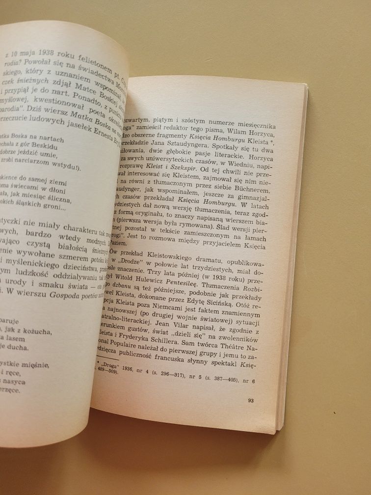 Uśmiech i poezja Jana Sztaudyngera Wojciech Natanson