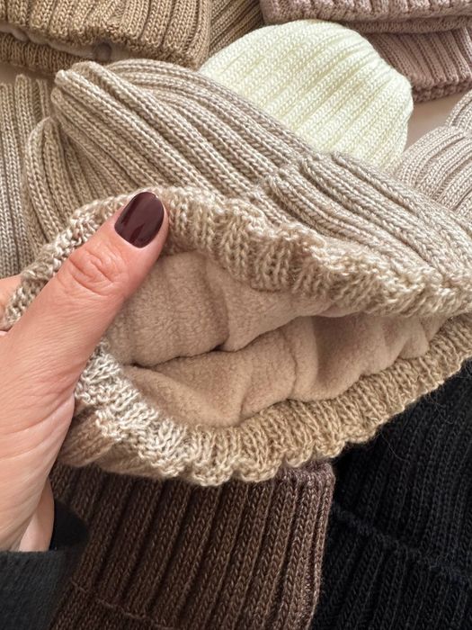 Комплект для хлопчика шапка та хомут зимовий