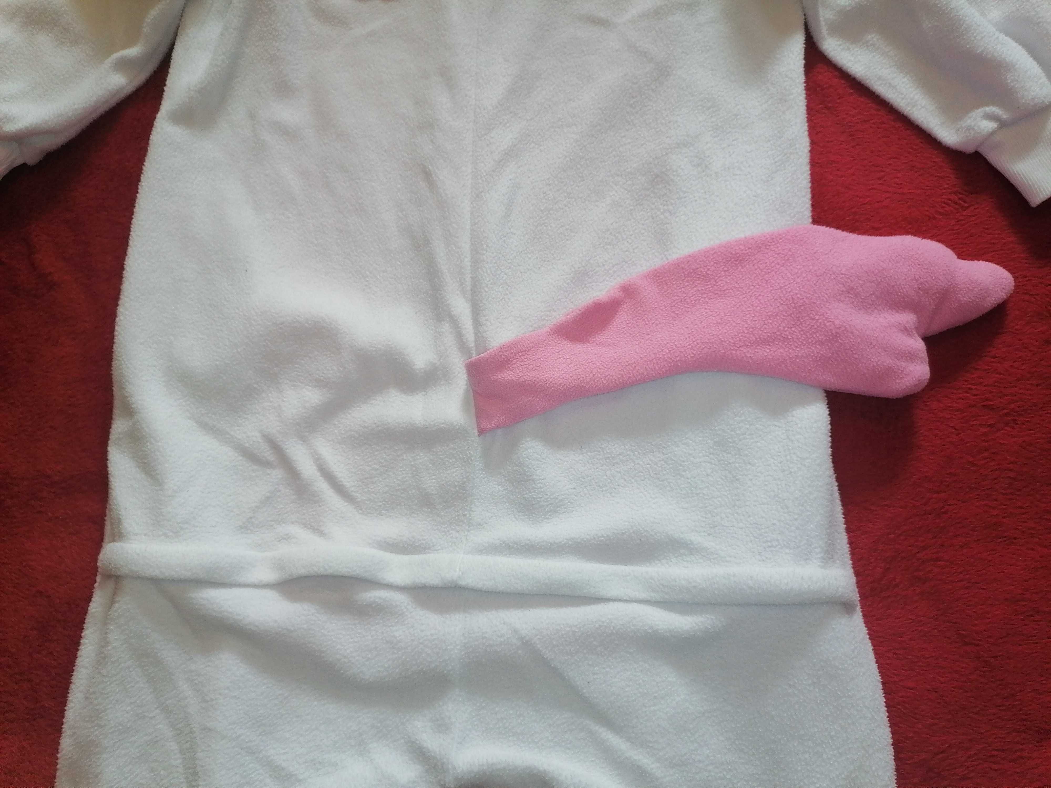 Piżama onesie kigurumi JEDNOROŻEC kombinezon kostium przebranie ~140