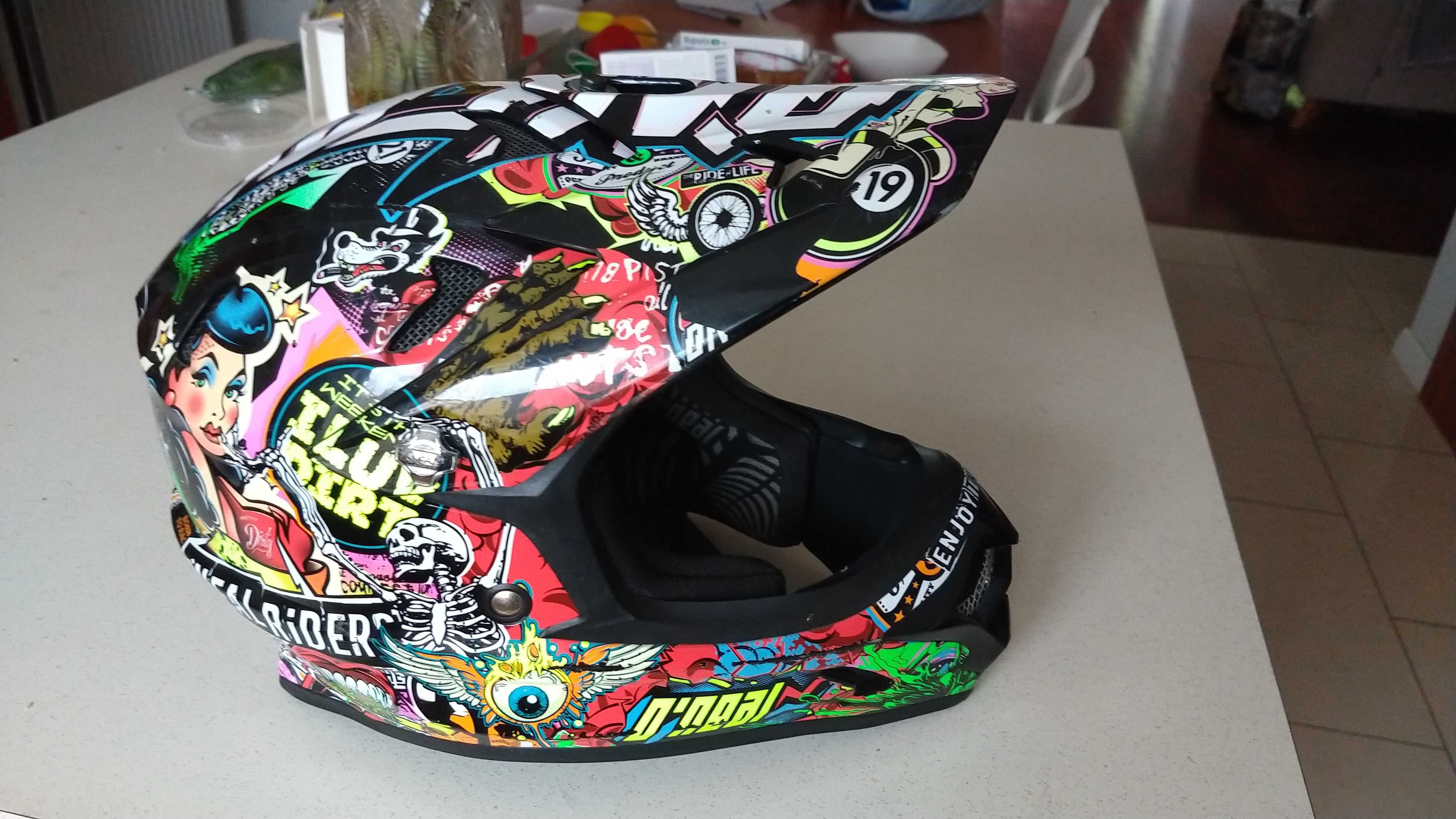 Kask O`Neal backflip rl2 youth evo Crank cross pure fun rower