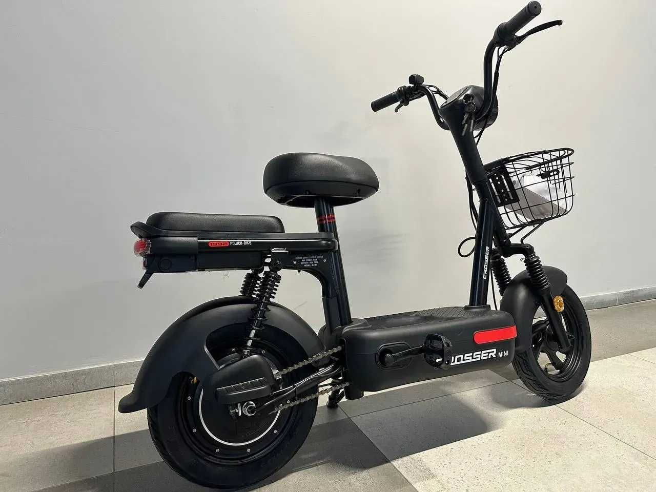 Електроскутер Crosser Mini Red-BlackTr-7_48V/450W 2025  + PASS Mode