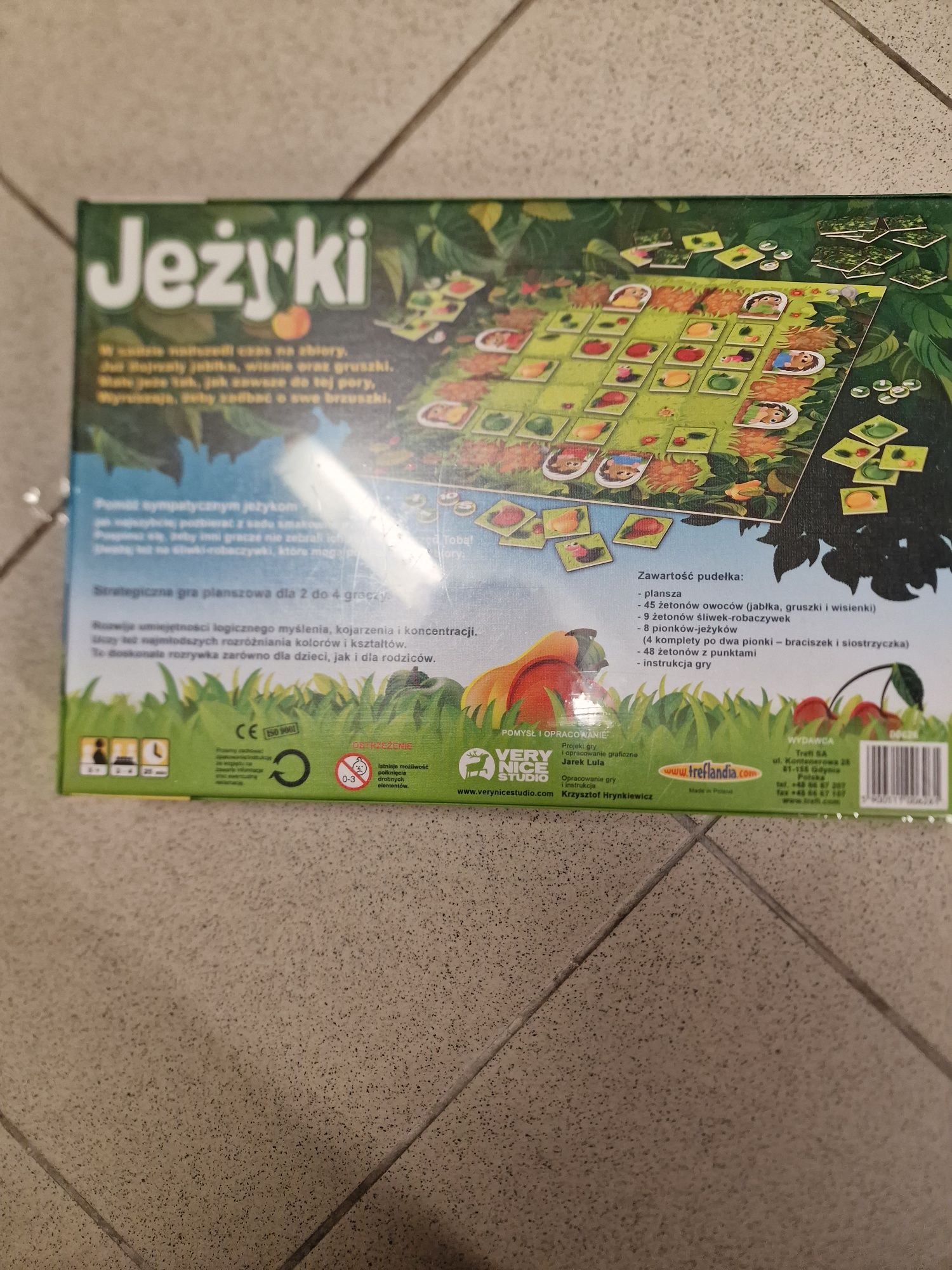 Jeżyki gra edukacyjna nowa