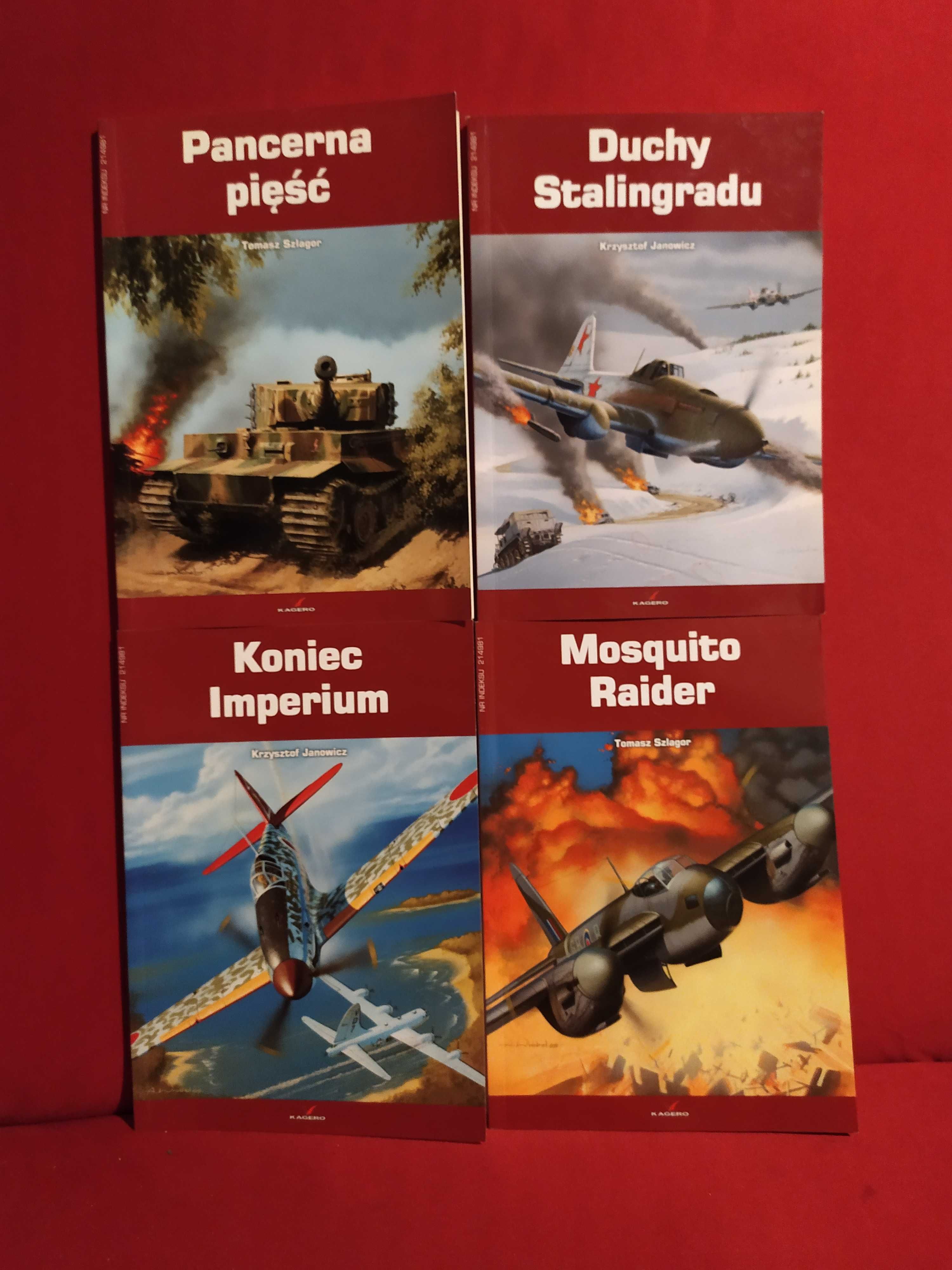4 książki o II wojnie światowej - K. Janowicz, T. Szlagar
