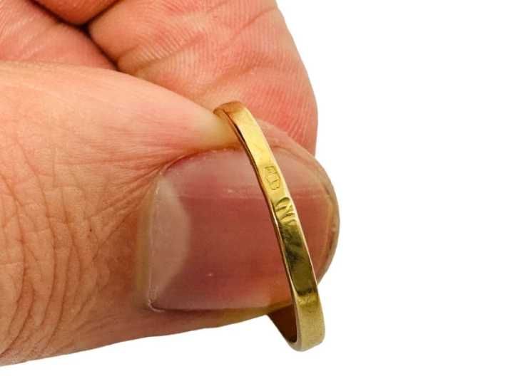 Złoty pierścionek Cyrkonia próba 585 r.14 1,88G