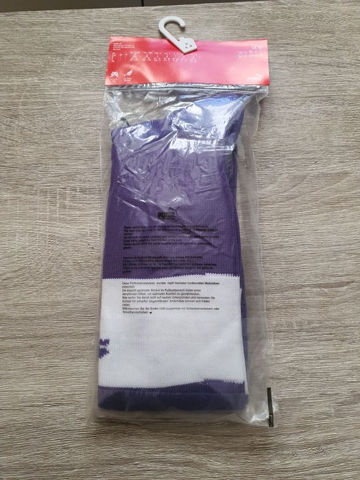 Skarpety getry piłkarskie firmy Puma. Wygodne, trwałe i wysokiej jakoś