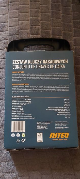 Zestaw kluczy nasadowych
