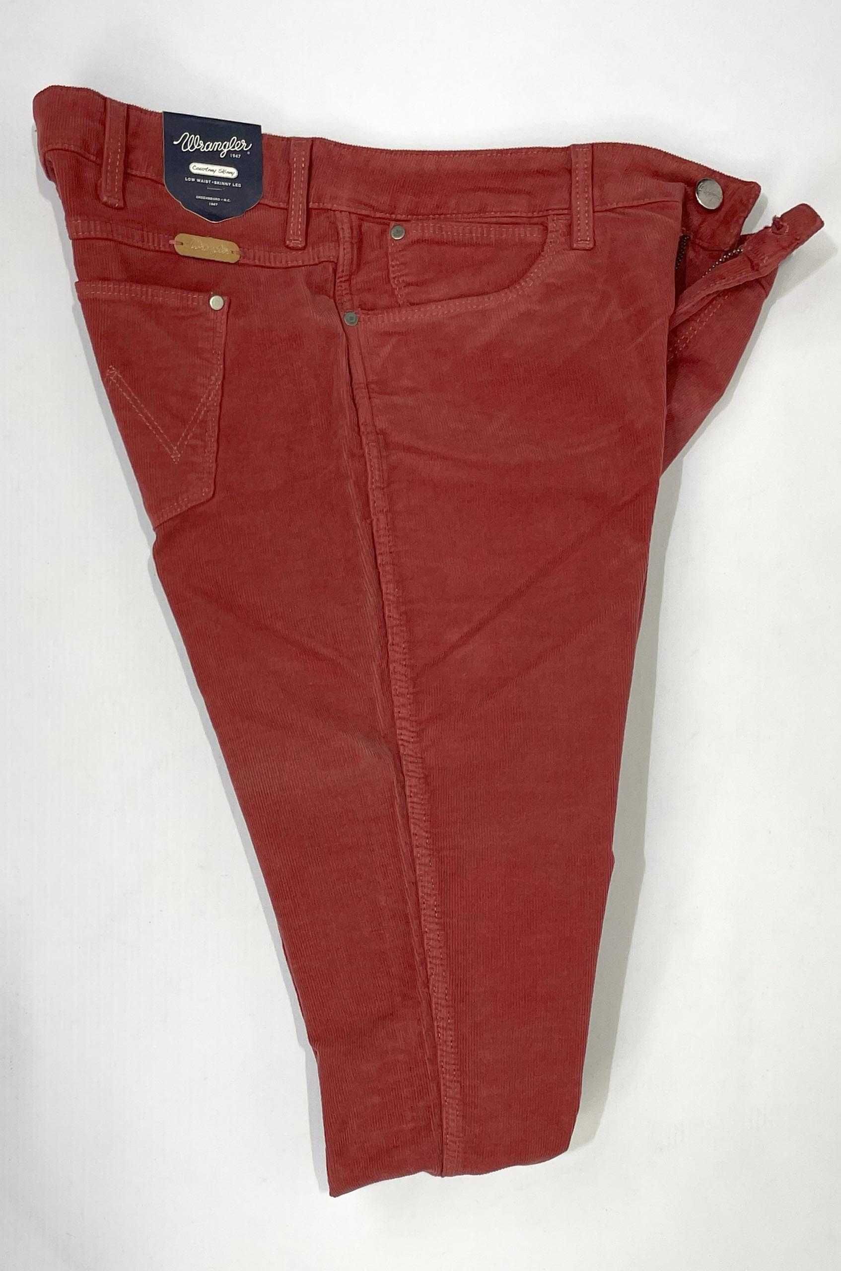 Spodnie damskie Wrangler Courtney Skinny Applebutter W29 L32