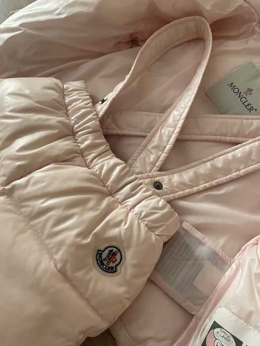 Детский зимний пуховой комбинезон Moncler 12-18м 80см