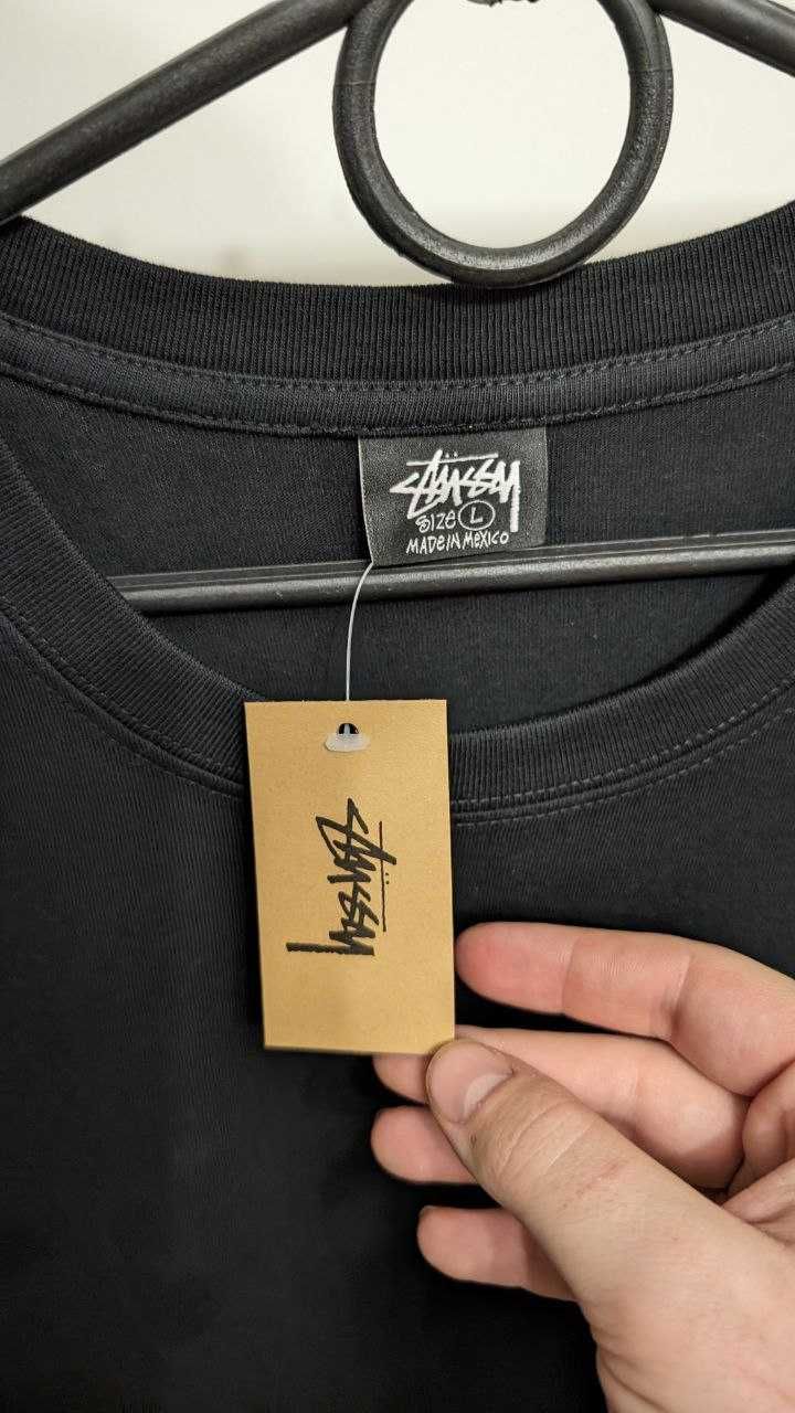 Stussy revers logo tee футболка