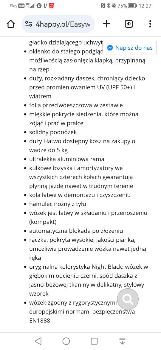 Easywalker buggy xs