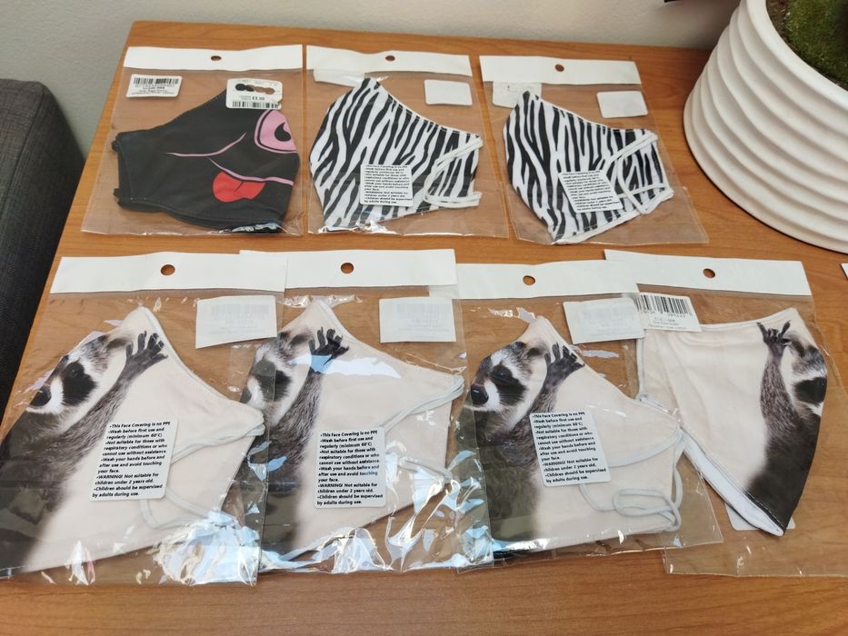 Защитные маски на лицо
