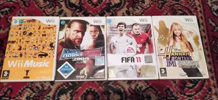 Gra Nintendo Wii Fifa Music Smack Down Wrestling Hannah Montana