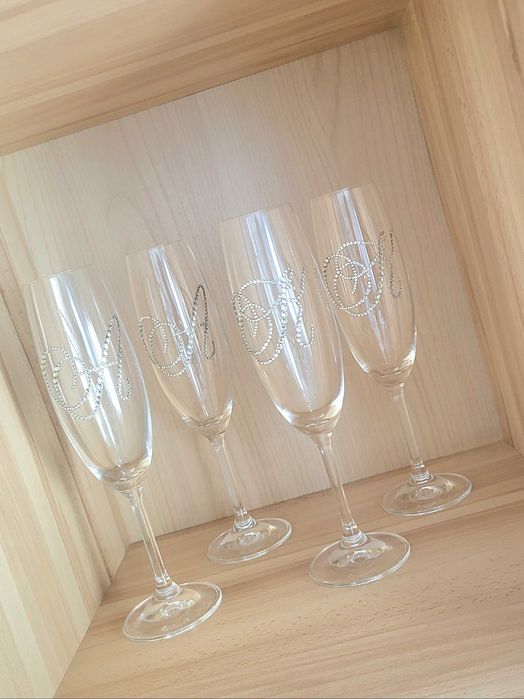 Весільні келихи (свадебные бокали)