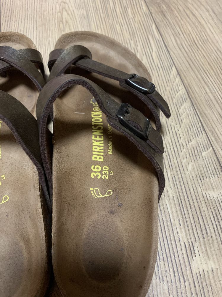 Шльпанці birkenstock  36 p