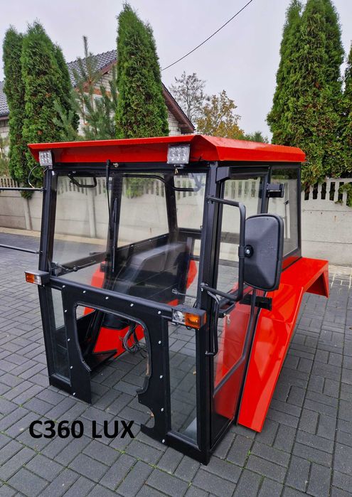 Kabina C360 C330 C-360 C-330 maska błotniki super ceny t25 MF235 MF255