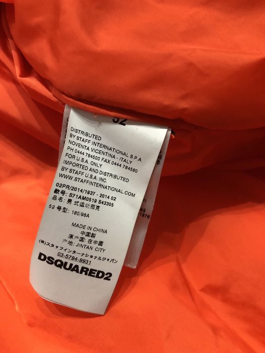 Duck pikowana kurtka Dsquared2 - 52