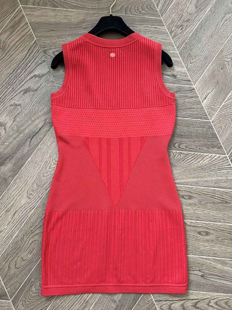 Chanel оригінал червона міні сукня платье