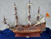 MODEL STATKU SAN PELIPE 1690  ręcznie robiony