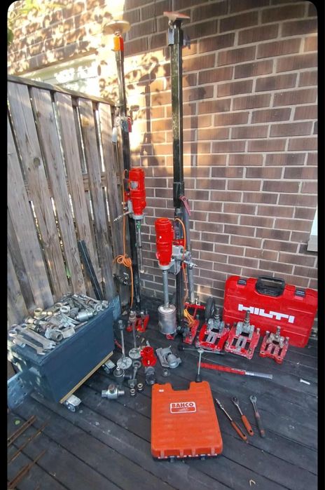 Weka DK18. Wiertnica diametowa ze statywem