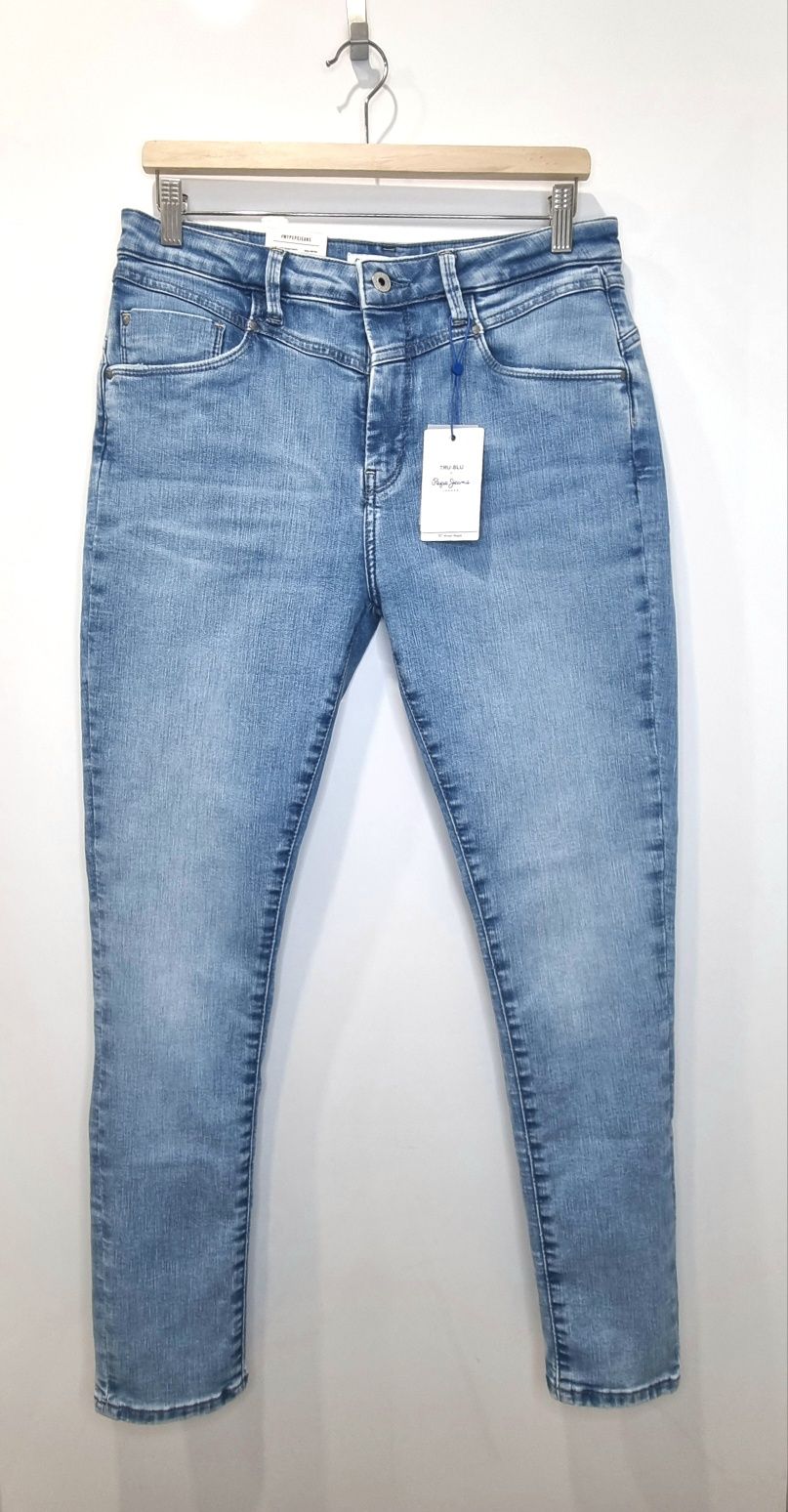 Jeansy Pepe Jeans Dino Retro Skinny Fit High Waist Jeans roz. 33x30