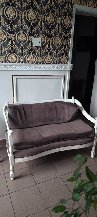 Sofa i fotel zestaw wypoczynkowy