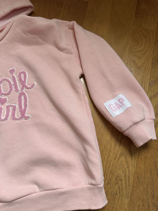 На флісі теплий костюм для дівчинки GAP