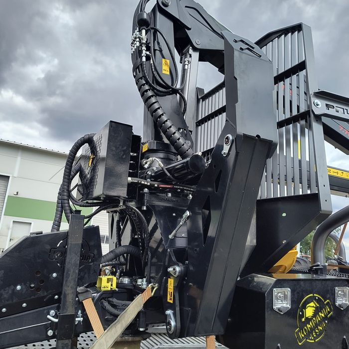 Przyczepa leśna  zrywkowa PALMS 12U żuraw 7.78 PROMOCJA MASZYNY LESNE