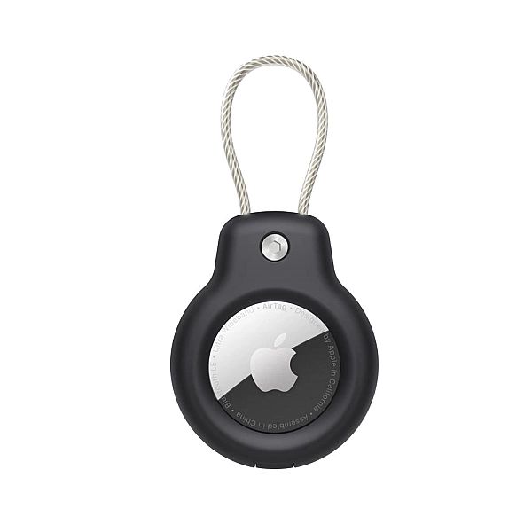 Tech-Protect Rough Vein 2-Pack Apple Airtag Black