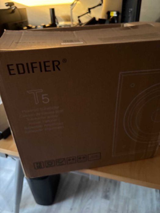 Colunas Bluetooth Edifier R1280DBs + Subwoofer Edifier T5